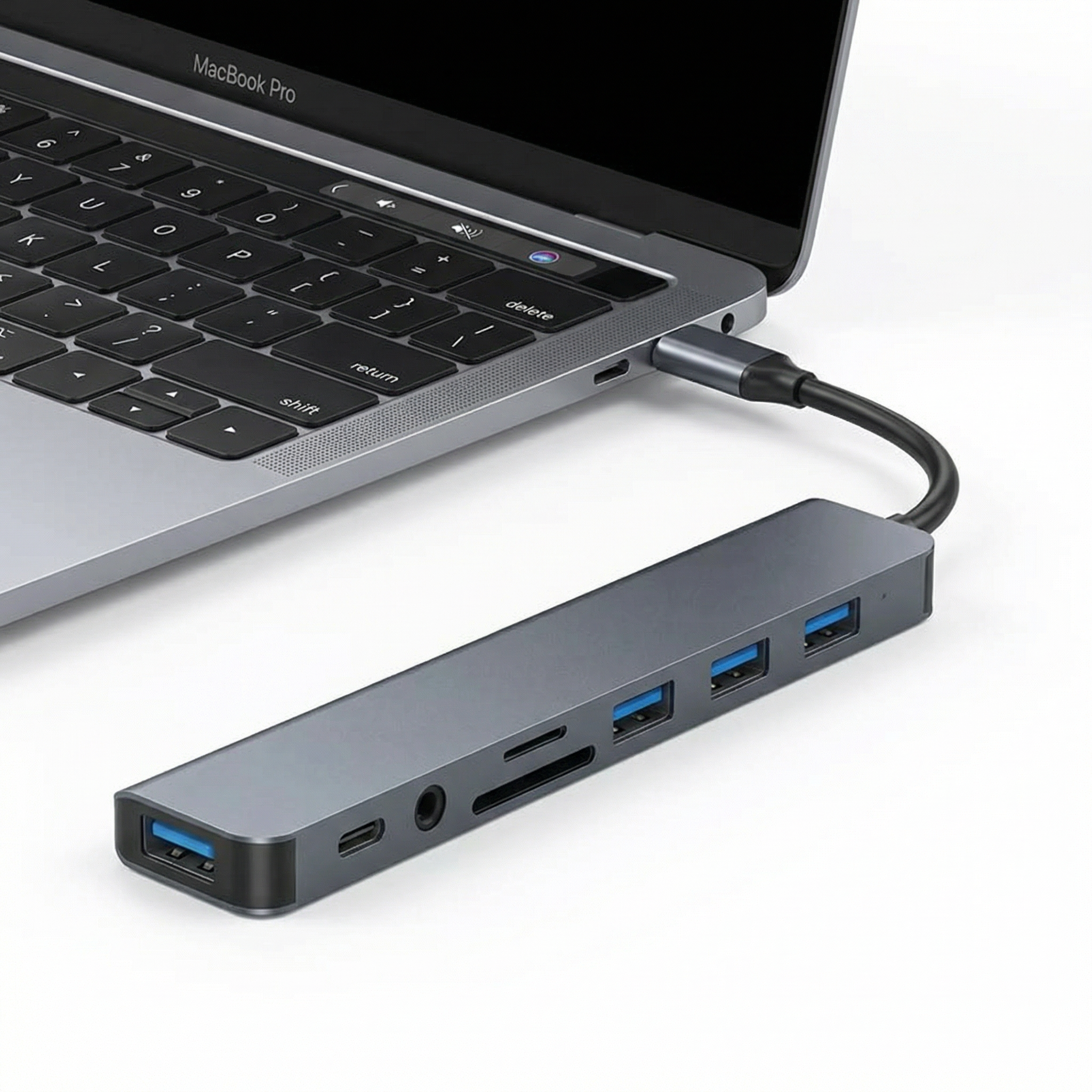 8 in 1 USB-C Hub